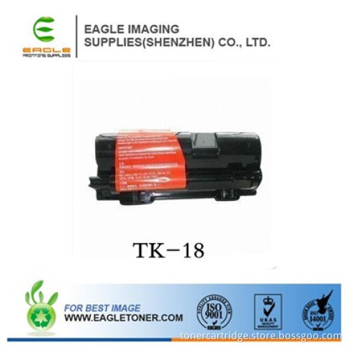 Black Copier Toner for Kyocera TK18